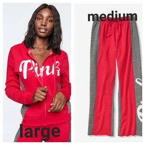 PINK by vs sweatsuit